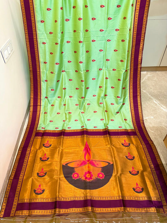 ADSS Diya Pallu Silk Saree !