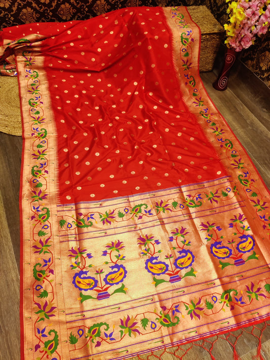 Banarasi Katan Silk Paithani