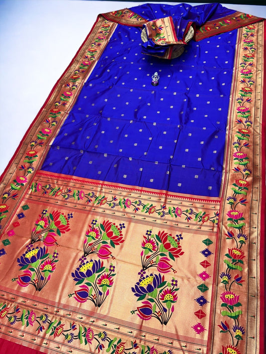 LBP21 Lotus Brocket Paithani