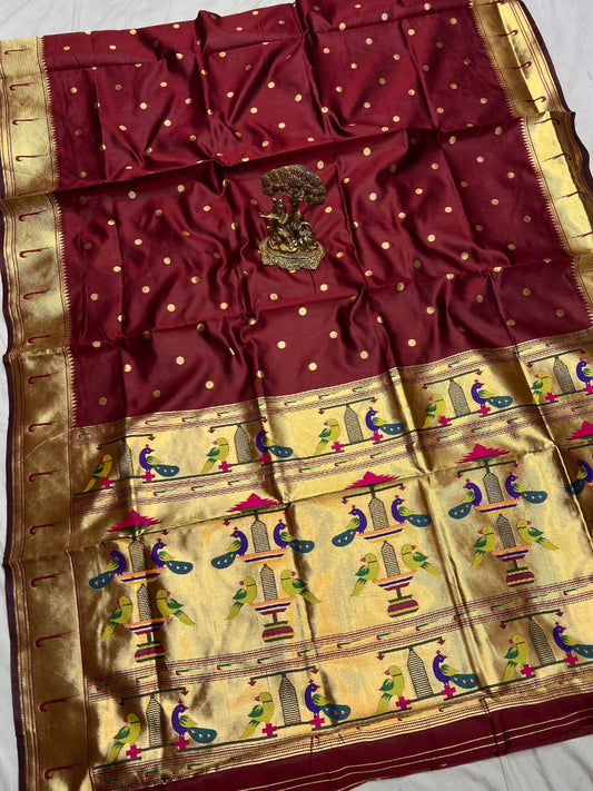 Single Munia Paithani