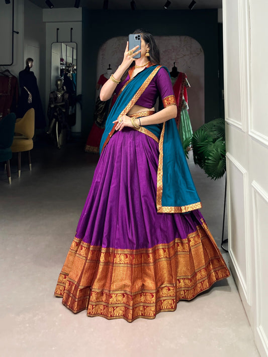 SELVI SOUTH TYPE LEHENGA