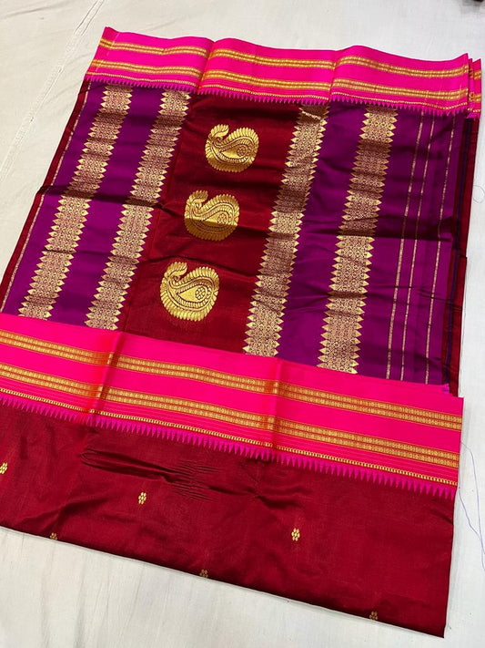 Narayanpeth Pure Silk Saree