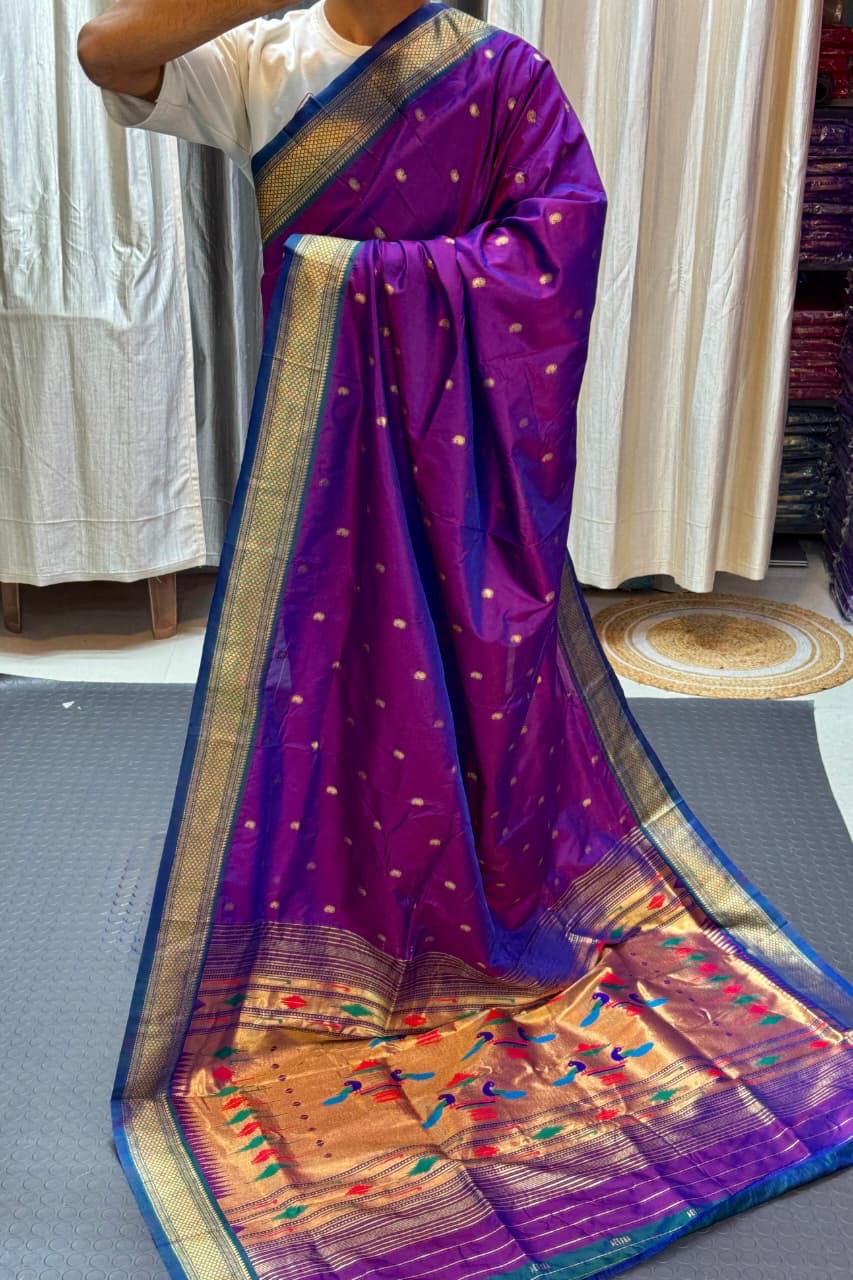 DBL16 -Traditional Double Pallu Paithani