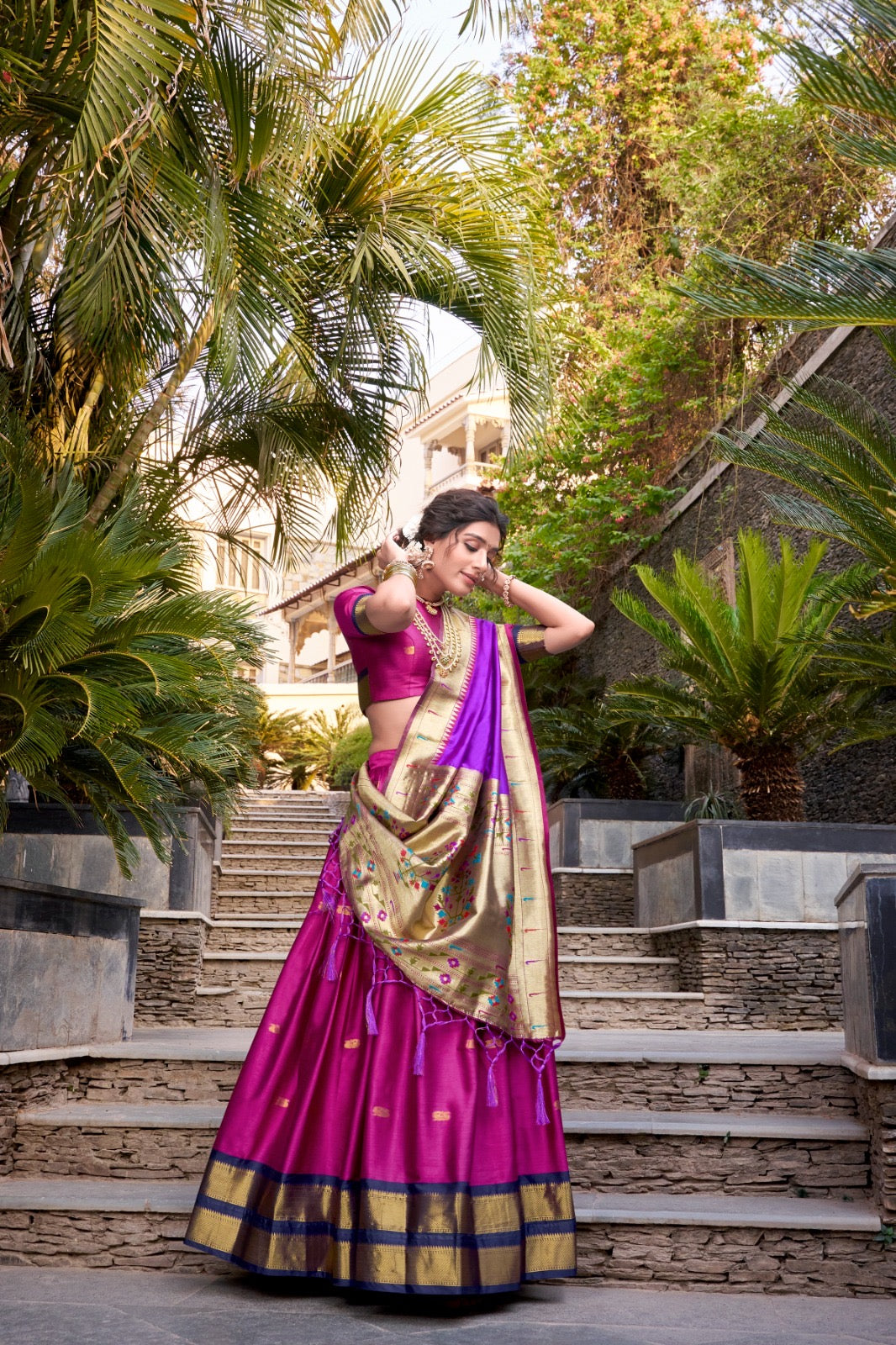 MorChandrika
 - Paithani Lehenga