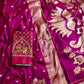 RLX18 Rajlaxmi Paithani With Aari work Blouse