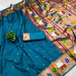 SBBP24- Swan Border Brocade Paithani !!
