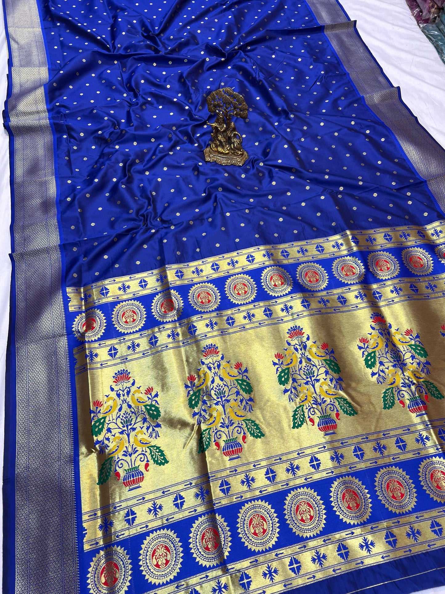 Soft silk kalanjali paithani
