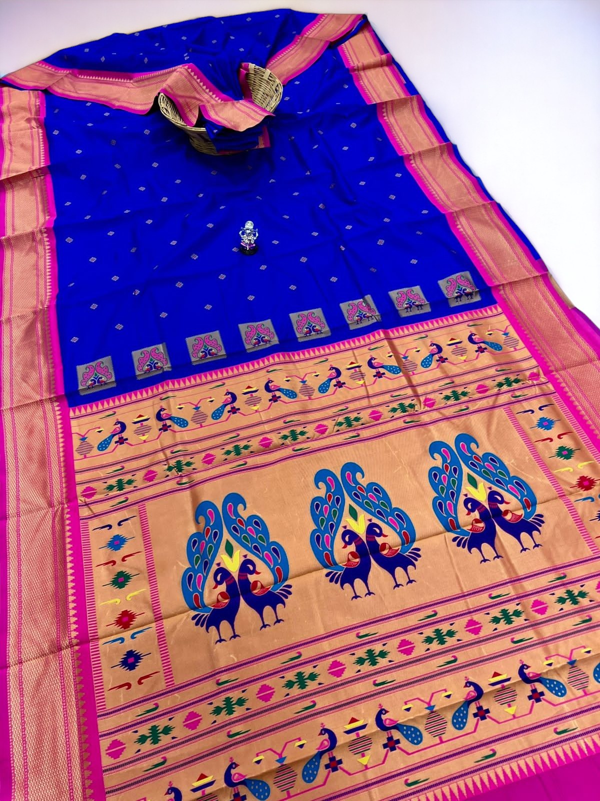 9 Yard Fancy Pallu Paithani