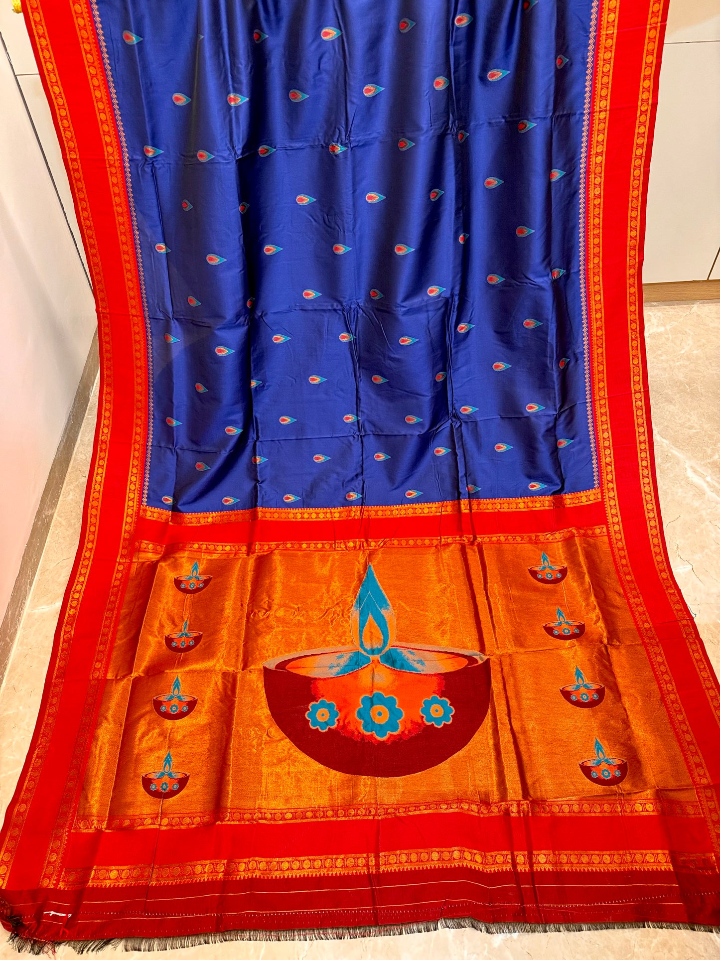 ADSS Diya Pallu Silk Saree !