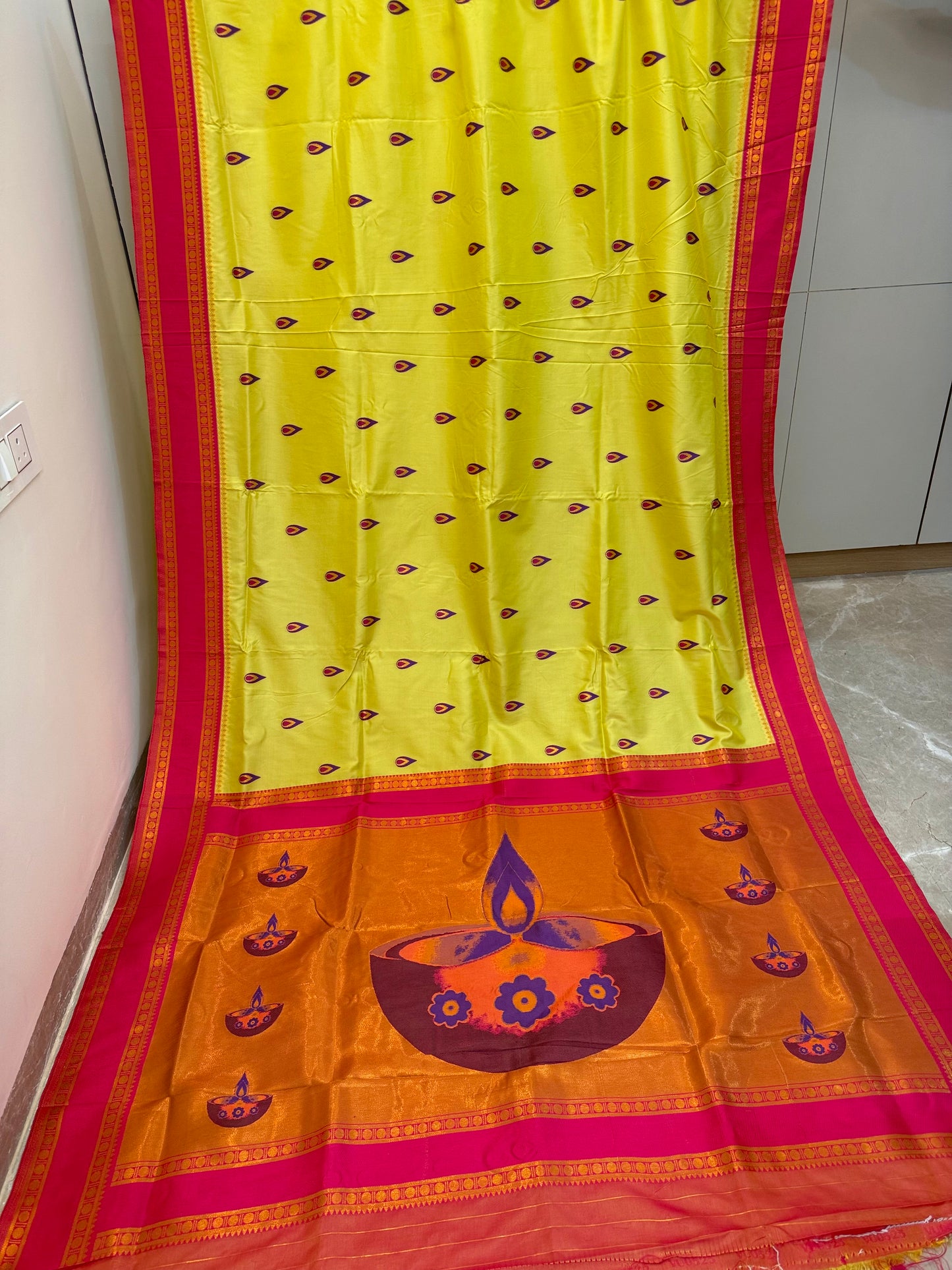 ADSS Diya Pallu Silk Saree !