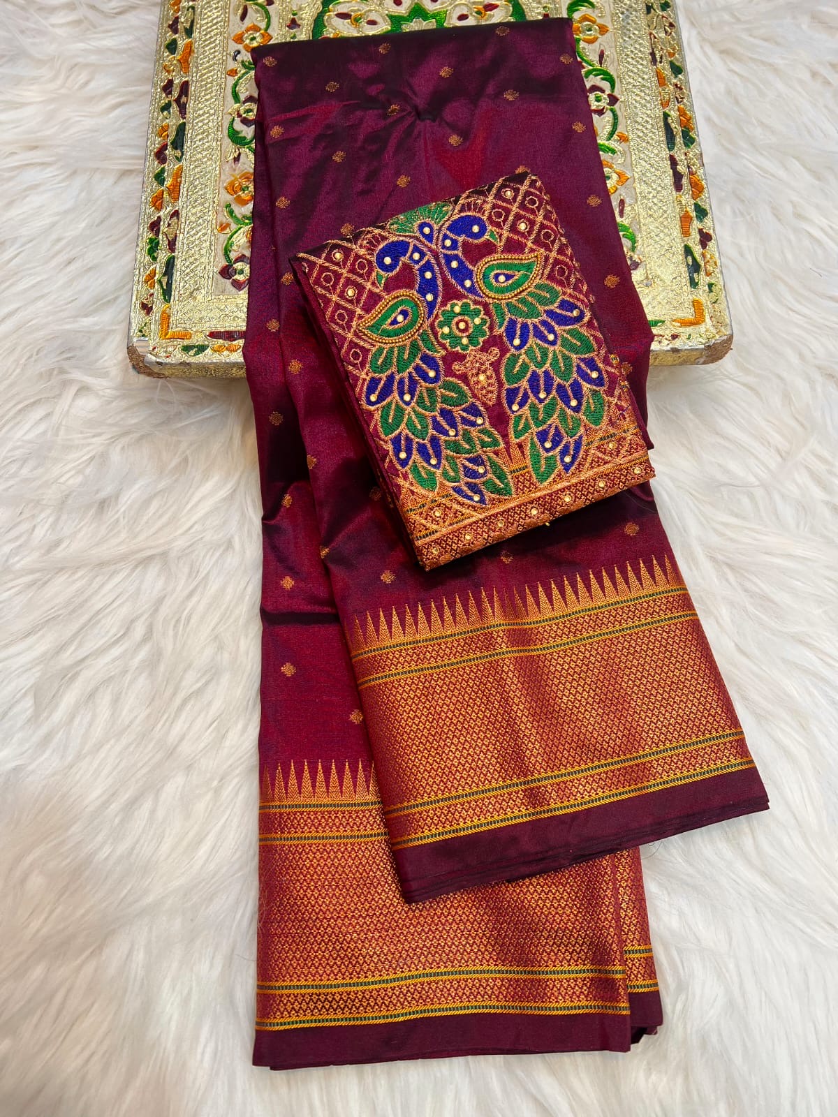 AARI WORK KALANJALI PAITHANI