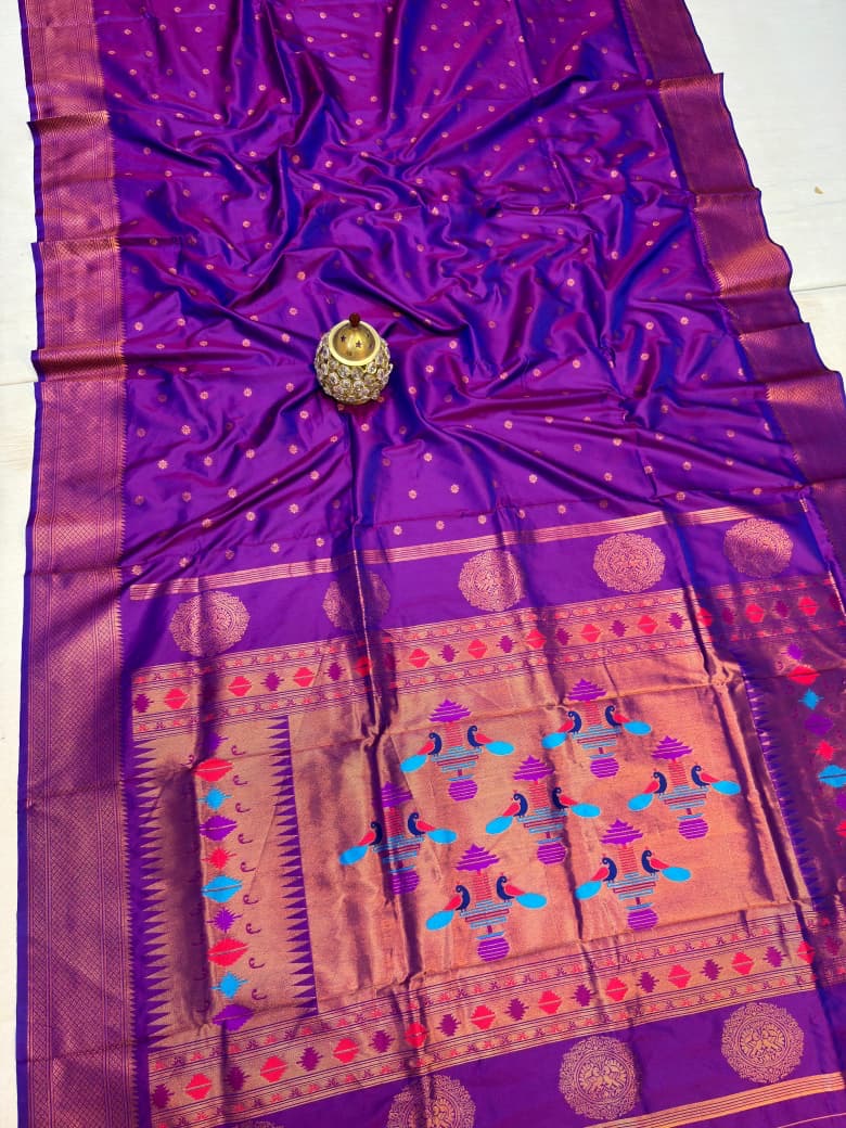 Madhura Soft Silk Kalanjali paithani