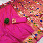 SBBP24- Swan Border Brocade Paithani !!