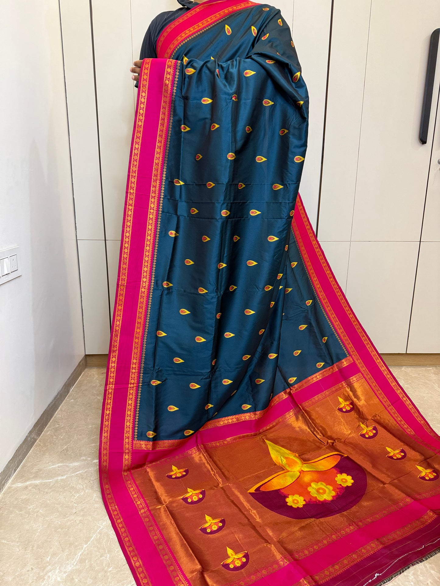 ADSS Diya Pallu Silk Saree !