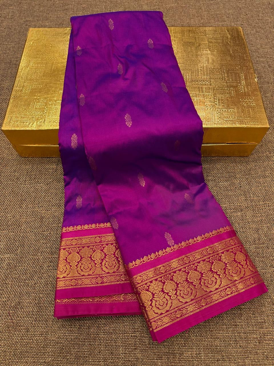 PSKM69 Pure Silk Kanjivaram Paithani