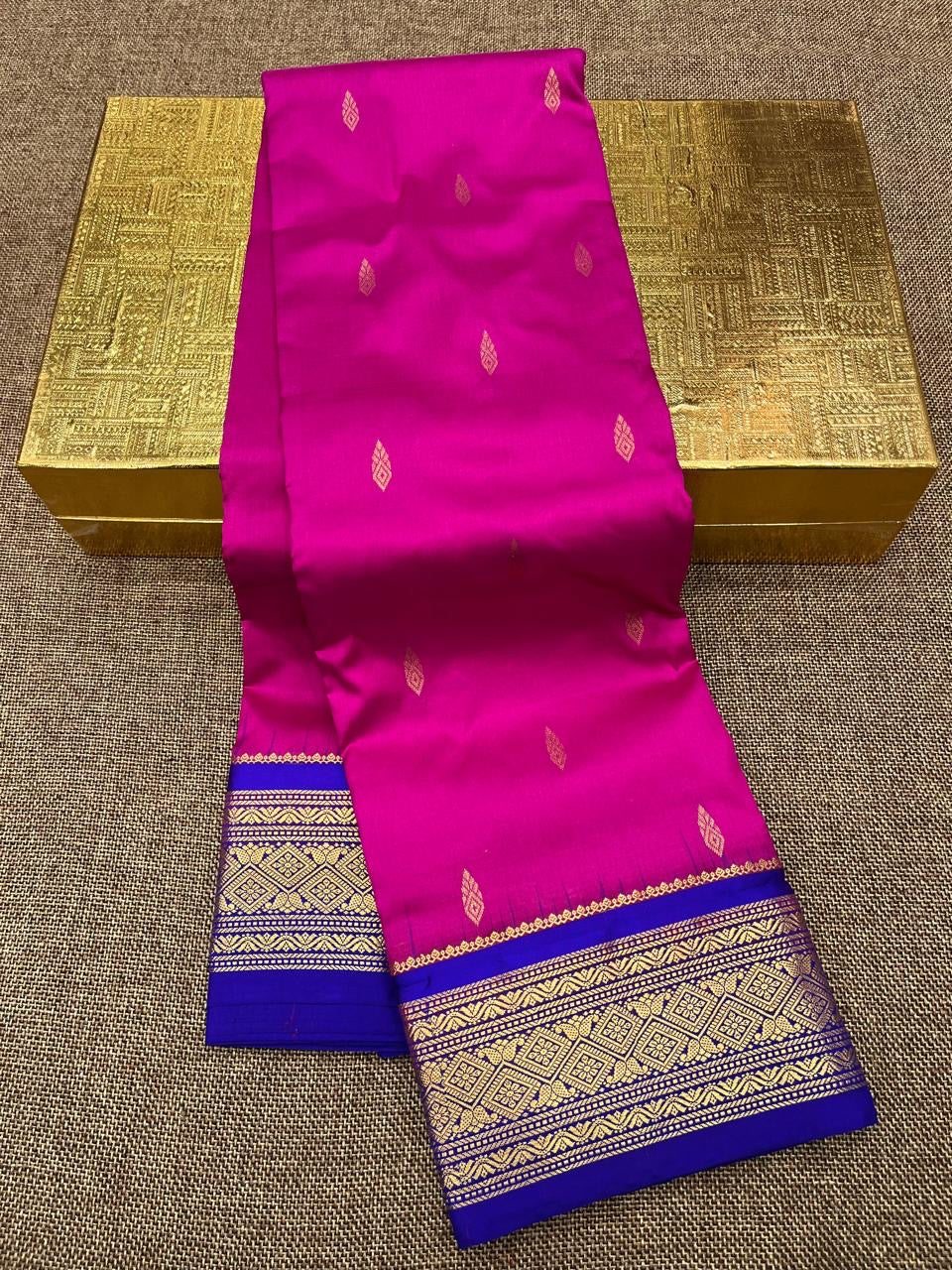 PSKM69 Pure Silk Kanjivaram Paithani
