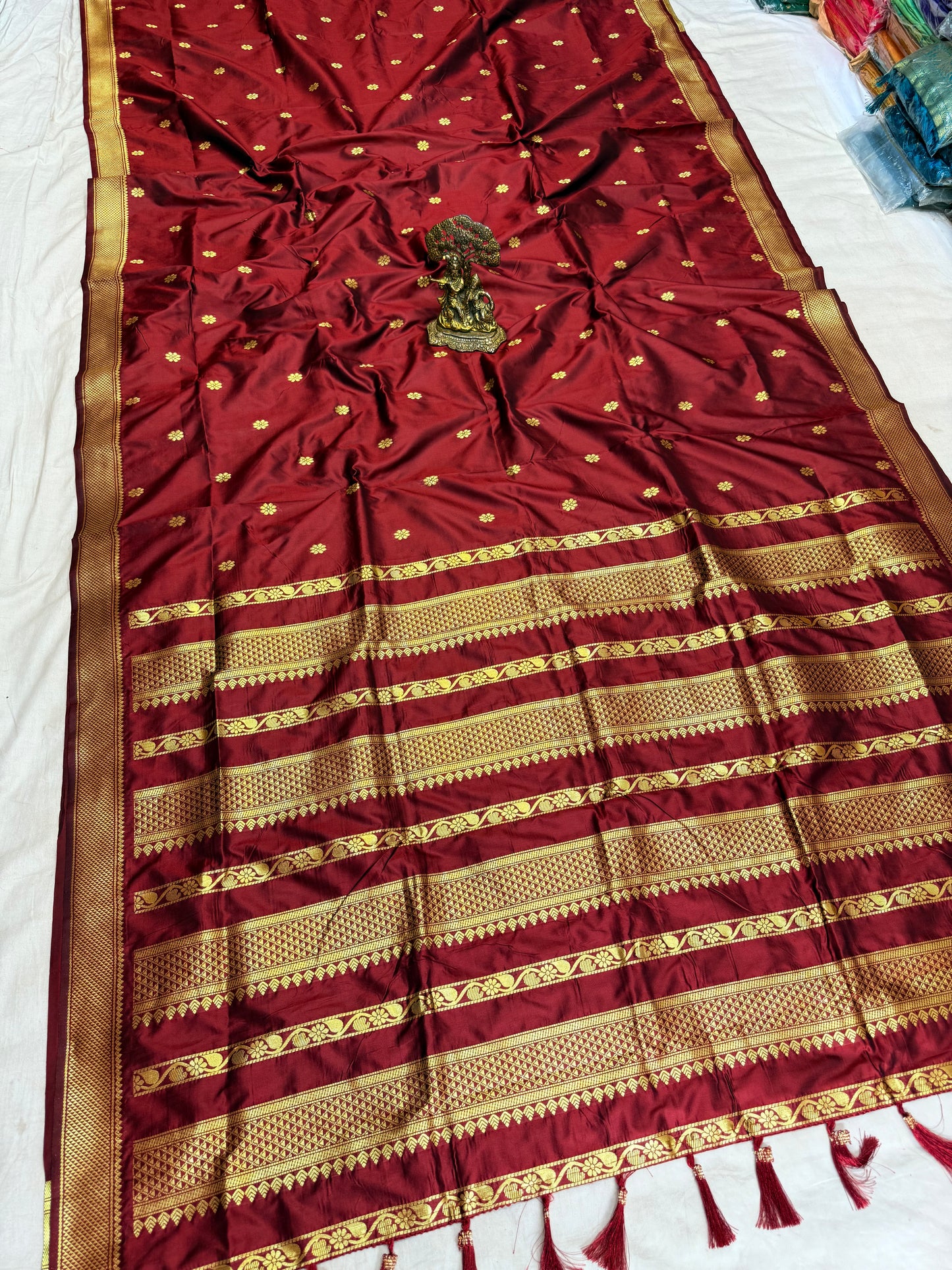 GKSAK Gadwal Silk Saree