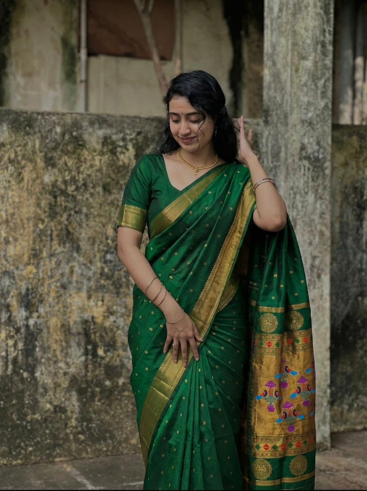 Madhura Soft Silk Kalanjali paithani