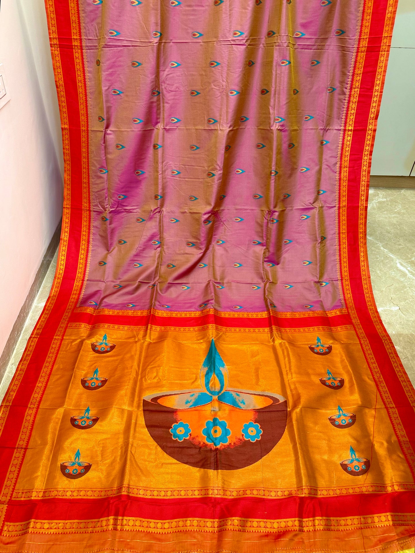 ADSS Diya Pallu Silk Saree !
