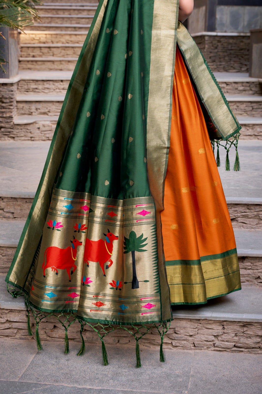 MorChandrika
 - Paithani Lehenga