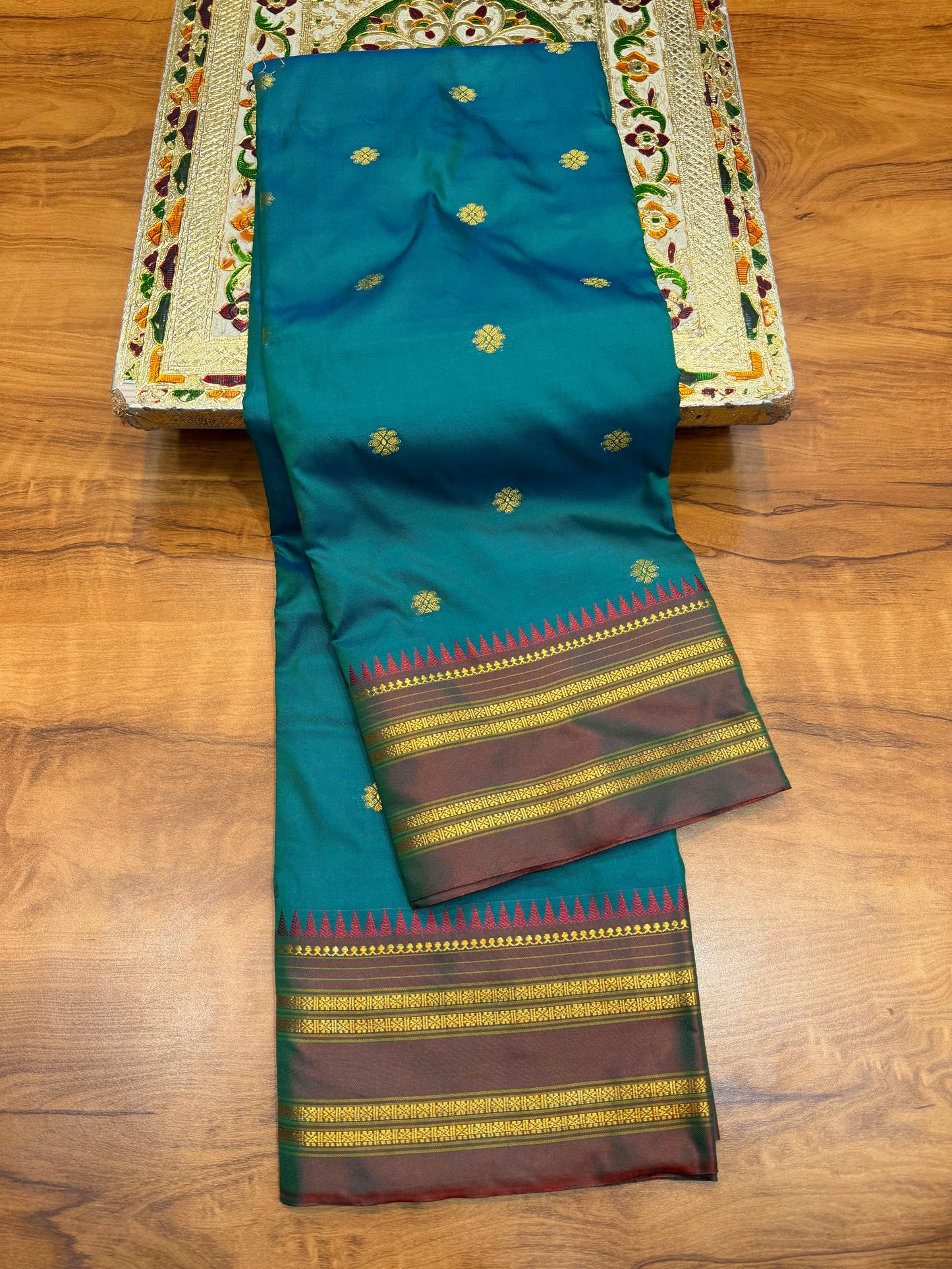 NS01 Narayanpeth Silk Saree