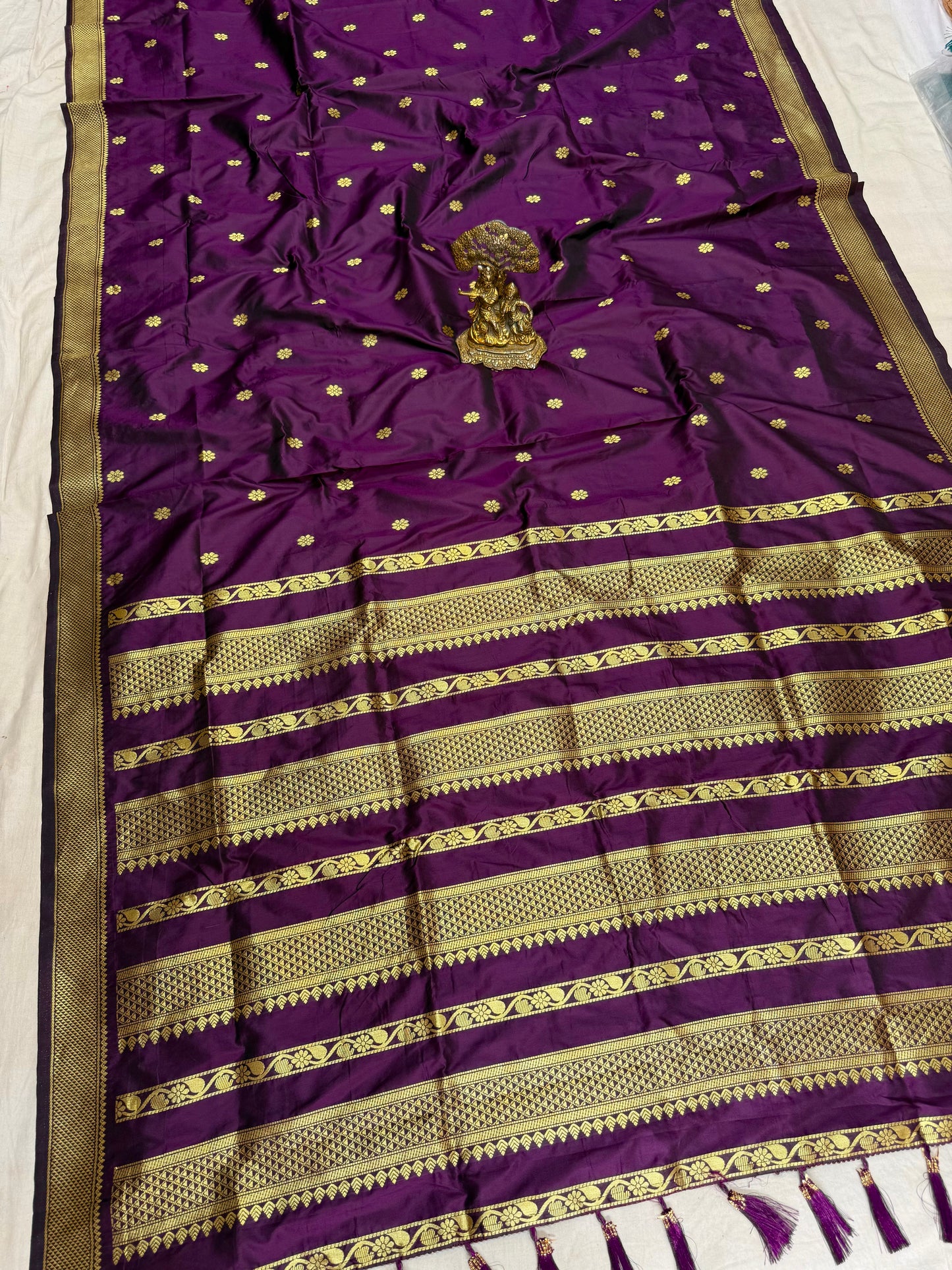 GKSAK Gadwal Silk Saree