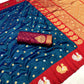Peacock Motif Border Paithani