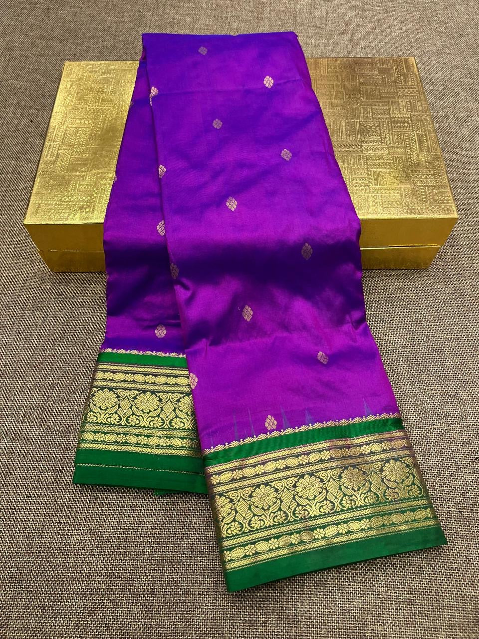 PSKM69 Pure Silk Kanjivaram Paithani