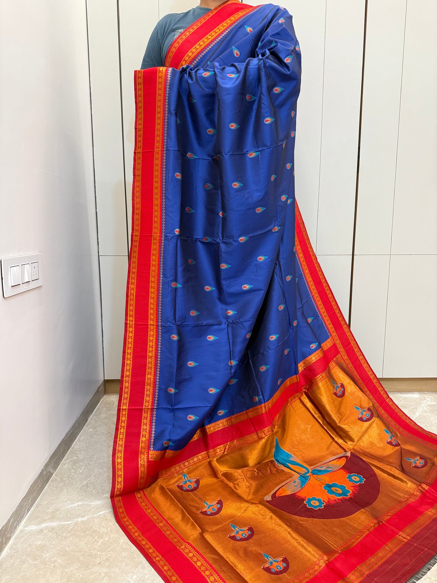 ADSS Diya Pallu Silk Saree !