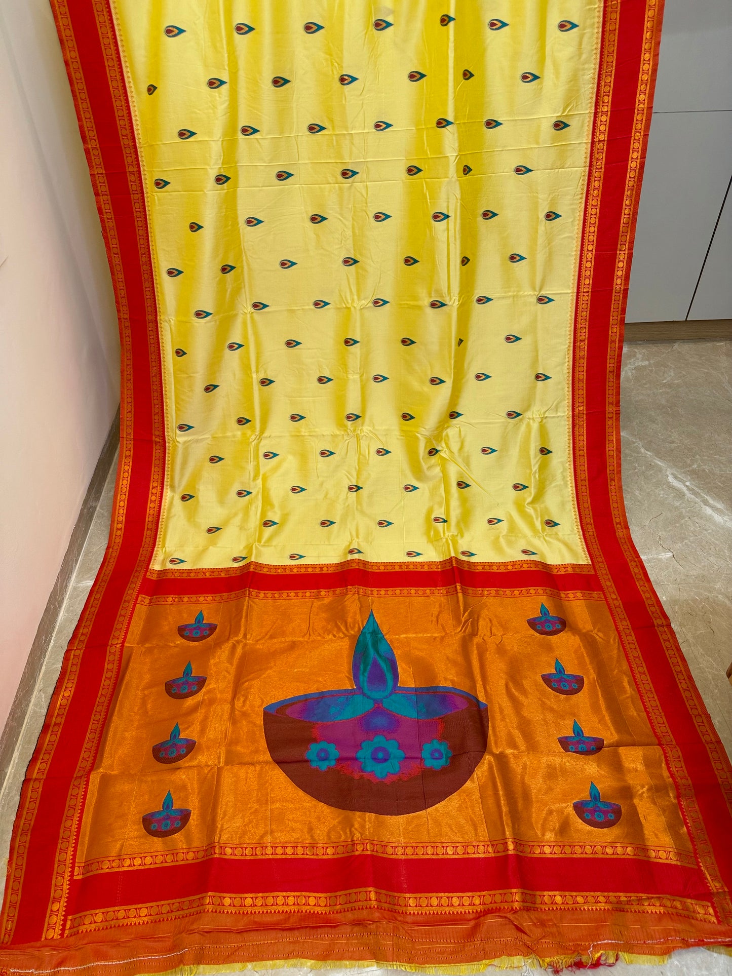 ADSS Diya Pallu Silk Saree !