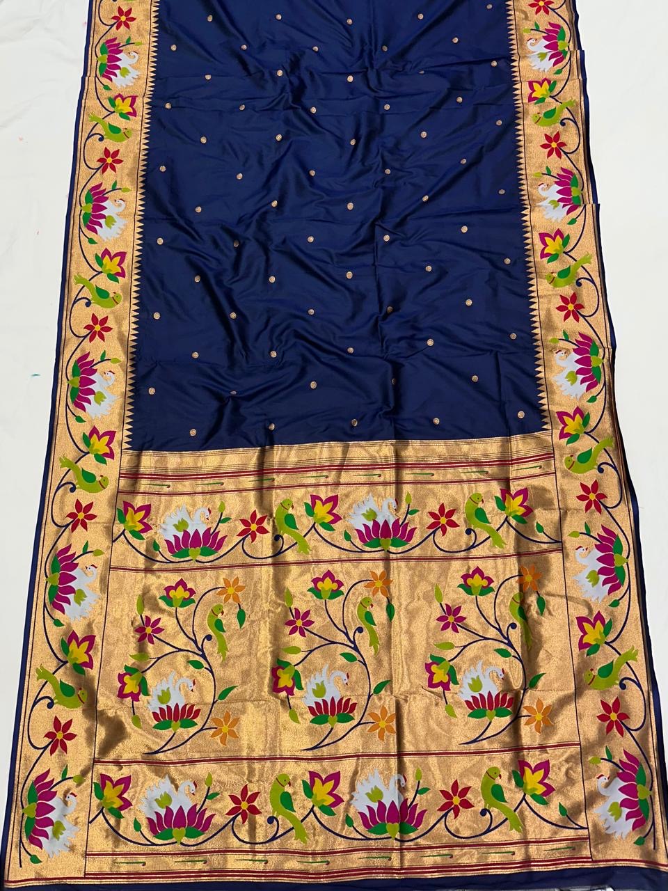 Rajhans Brocade paithani
