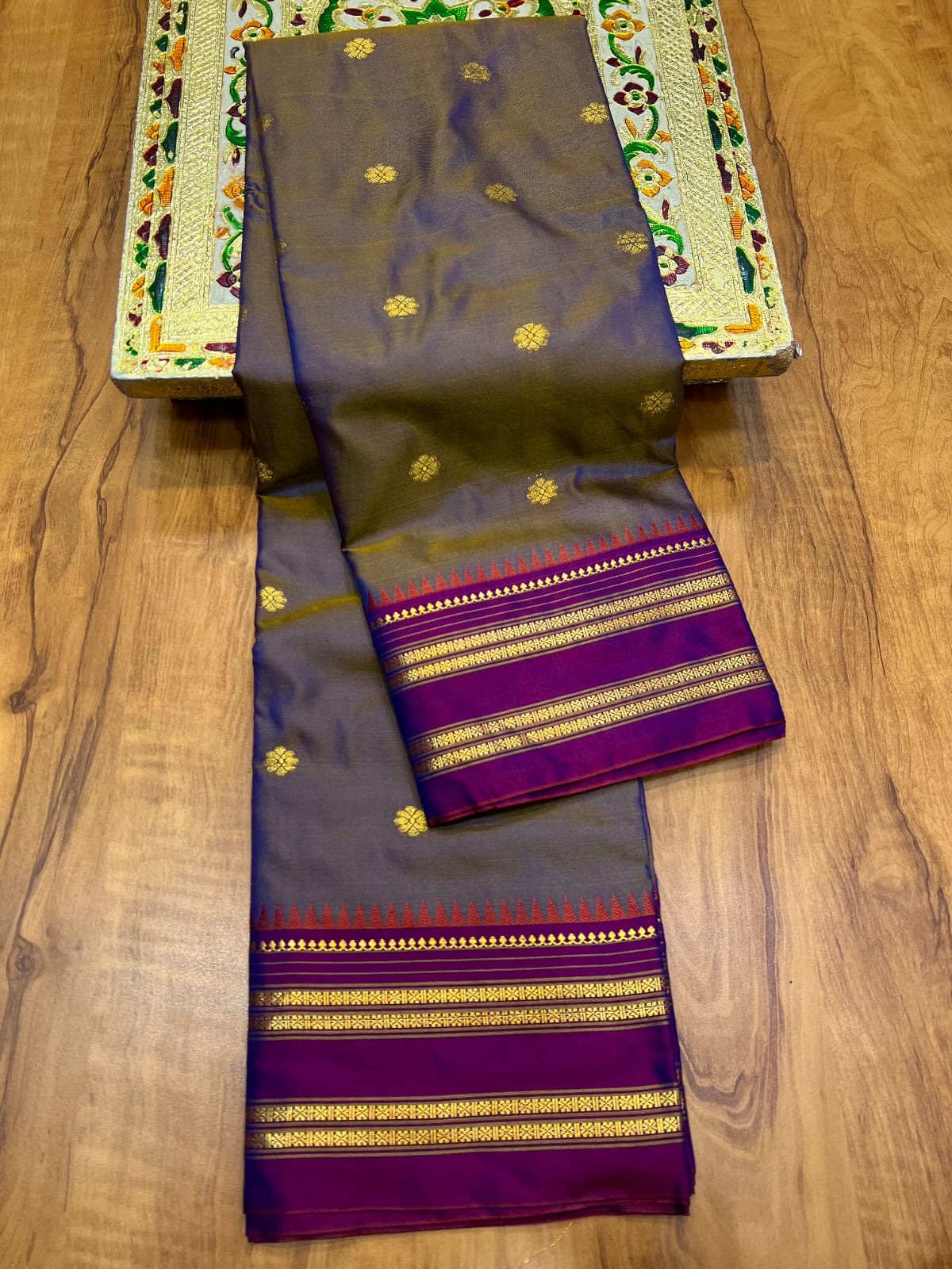 NS01 Narayanpeth Silk Saree