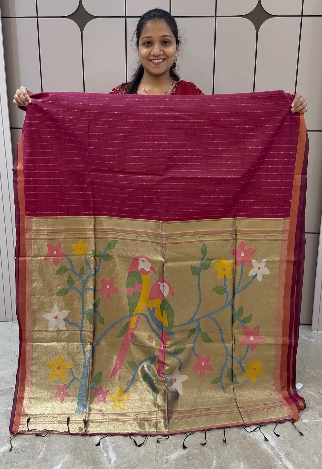 JAMDANI PURE COTTON SAREE