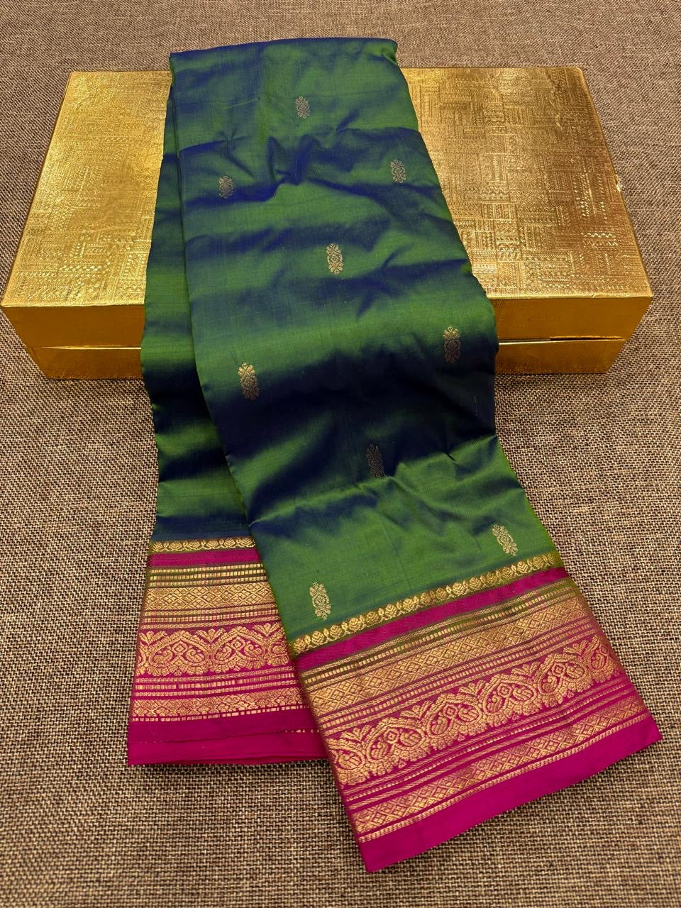 PSKM69 Pure Silk Kanjivaram Paithani