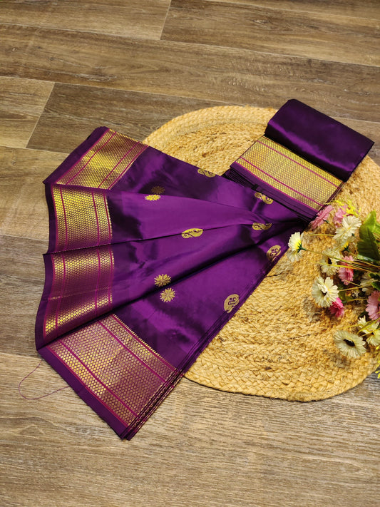 Pure Silk Handloom Maharani Paithani