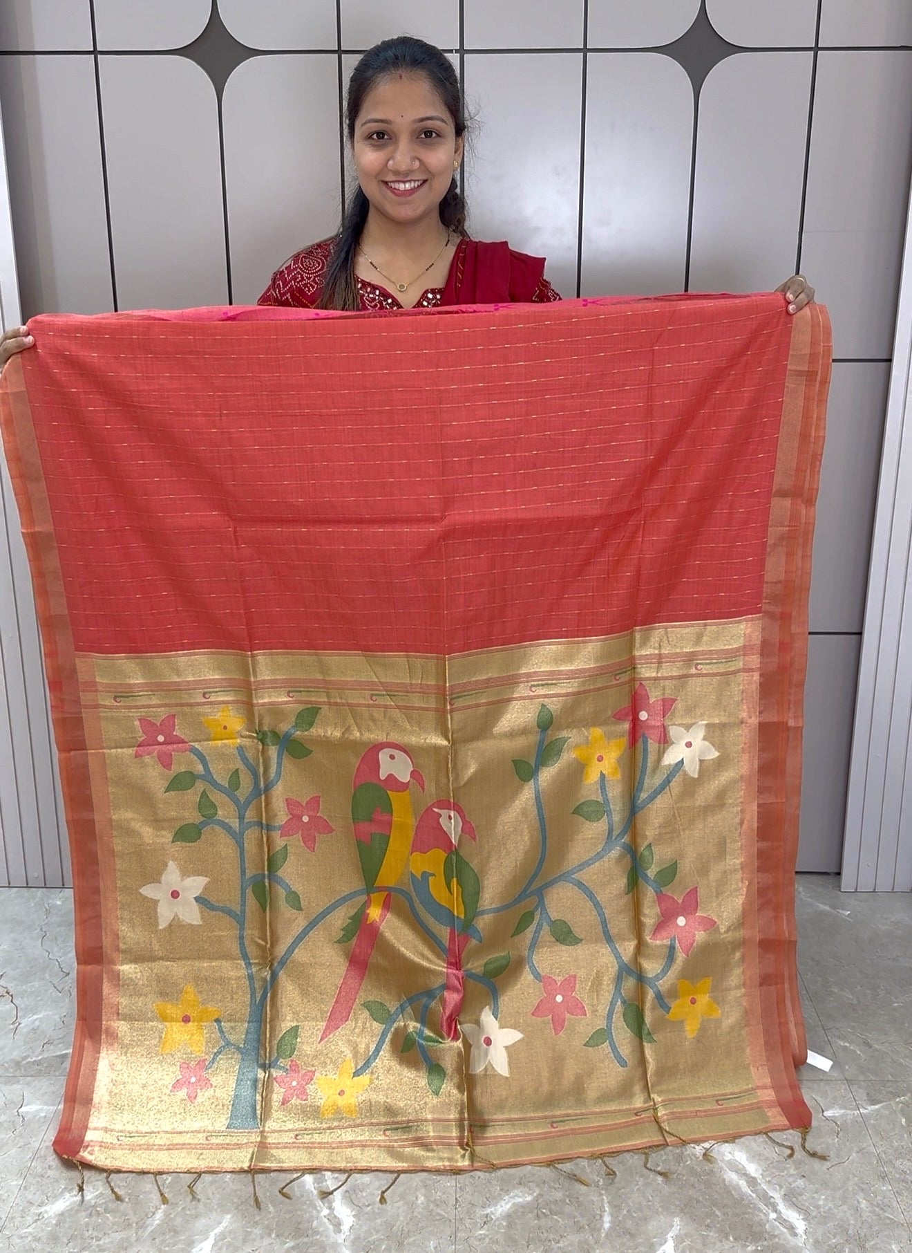 JAMDANI PURE COTTON SAREE