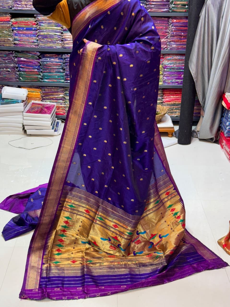 DBL16 -Traditional Double Pallu Paithani