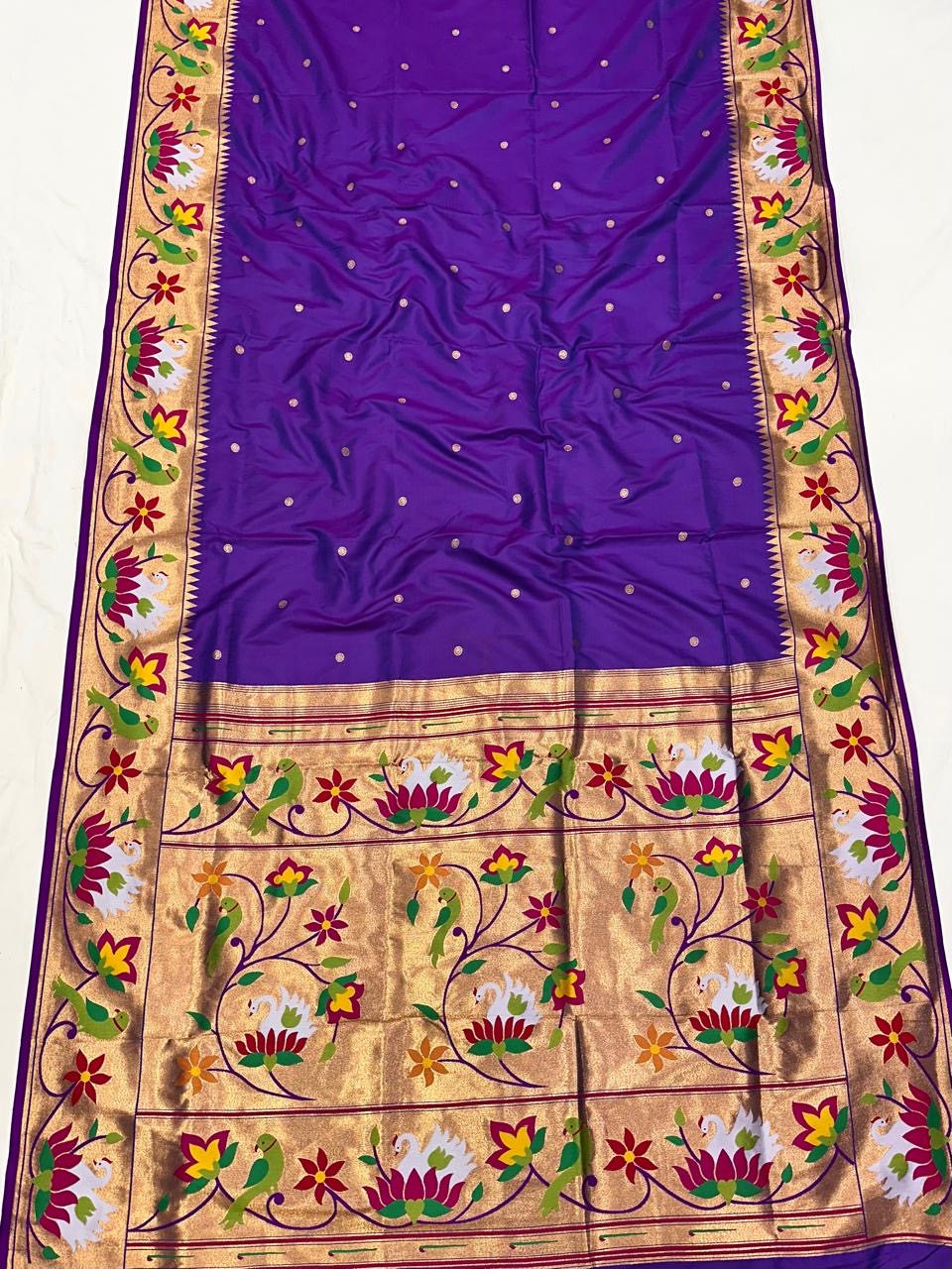 Rajhans Brocade paithani