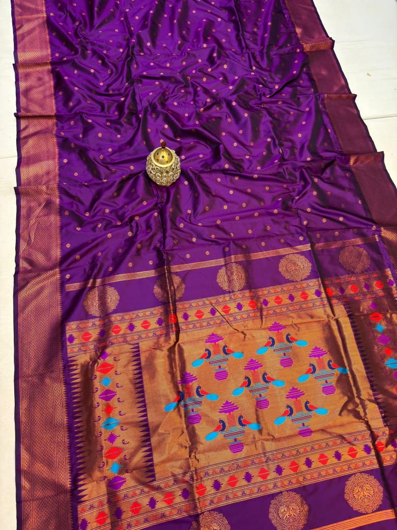 Madhura Soft Silk Kalanjali paithani