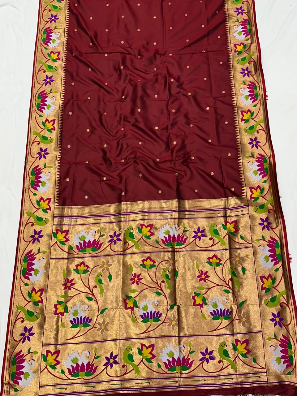 Rajhans Brocade paithani
