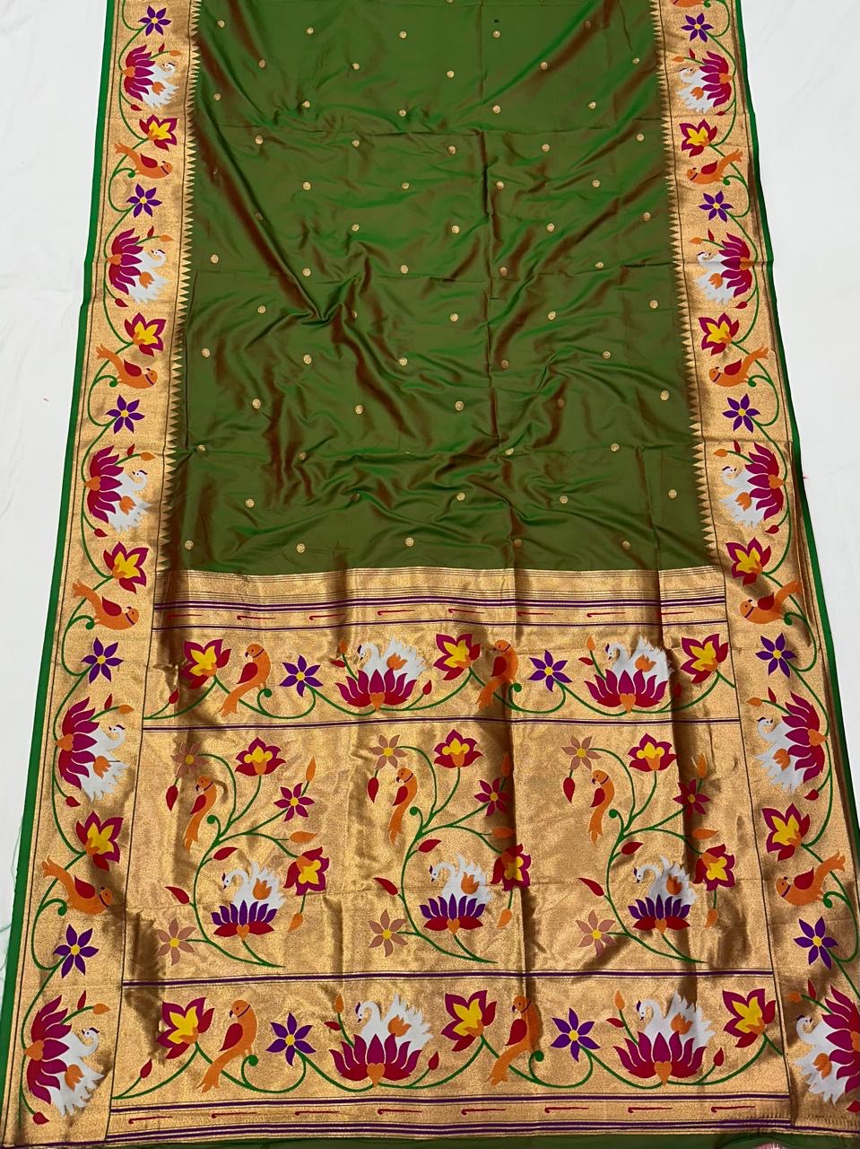 Rajhans Brocade paithani