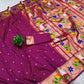 SBBP24- Swan Border Brocade Paithani !!