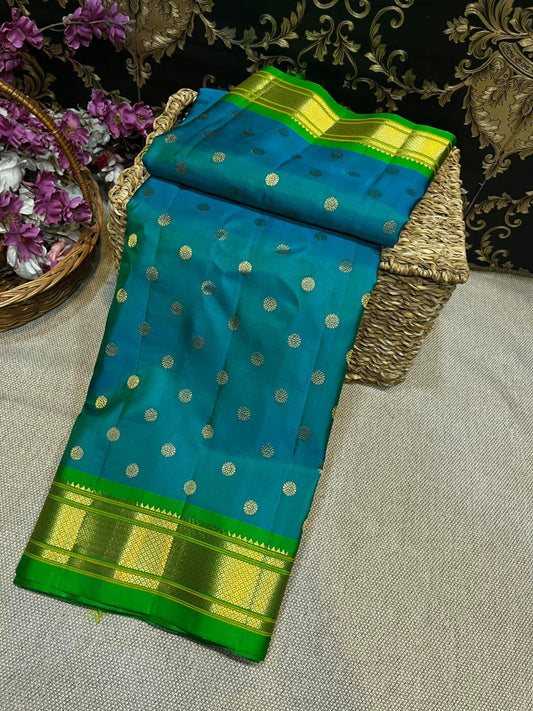 Kalanjali Paithani Pure Silk Handloom