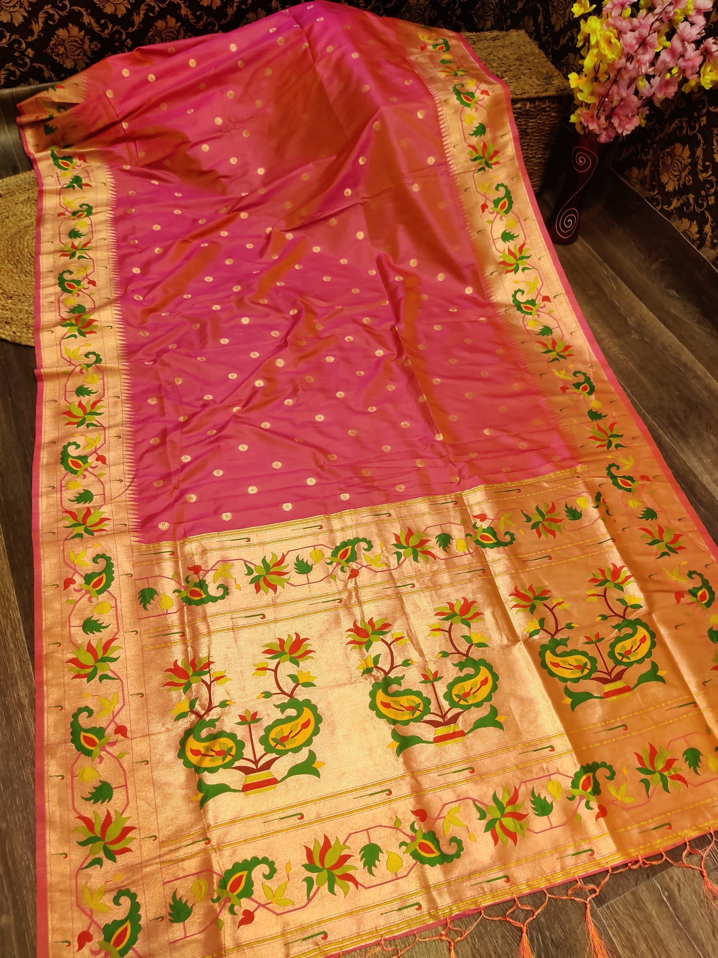 Banarasi Katan Silk Paithani