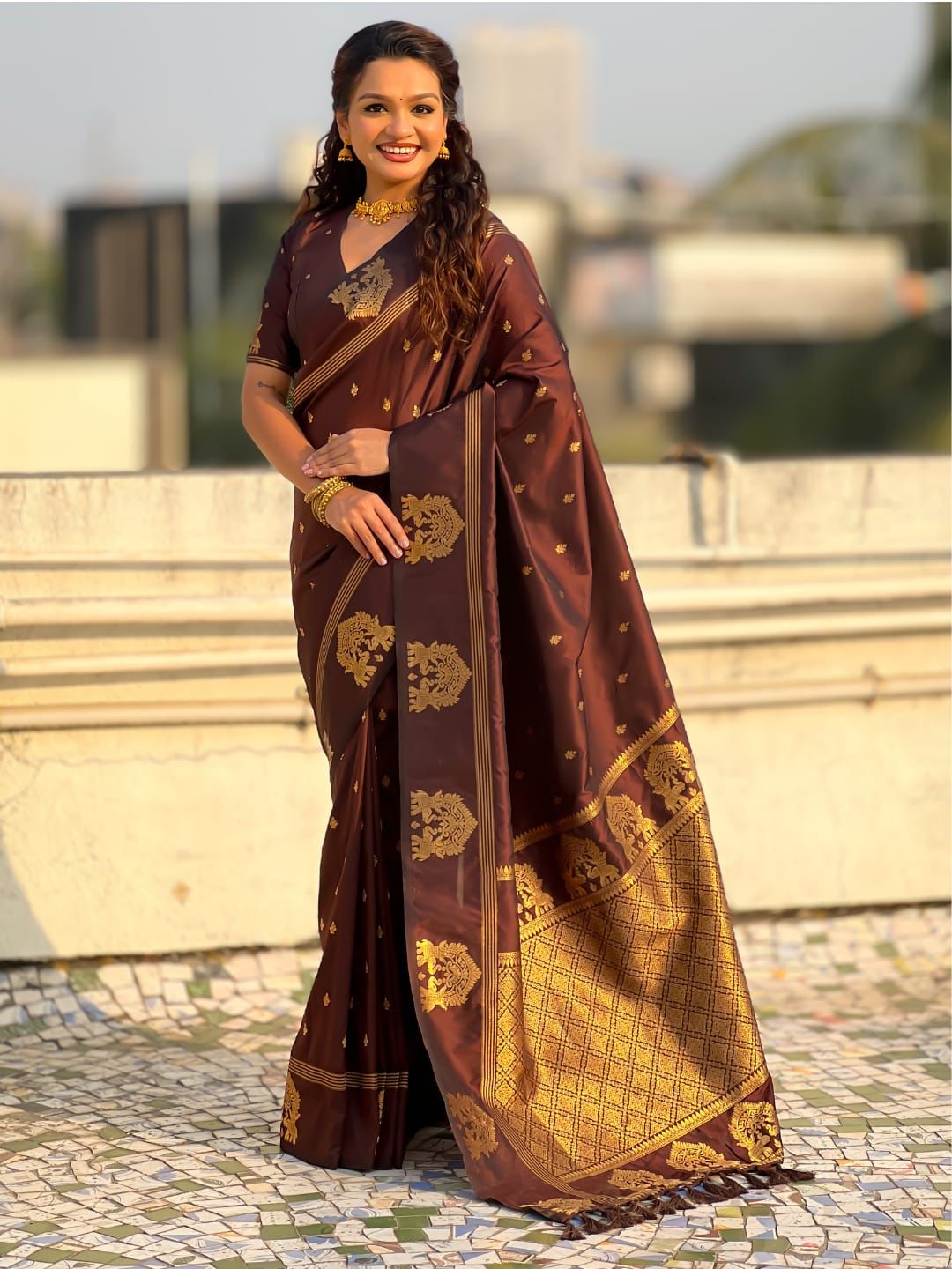 Gajlaxmi Silk Paithani