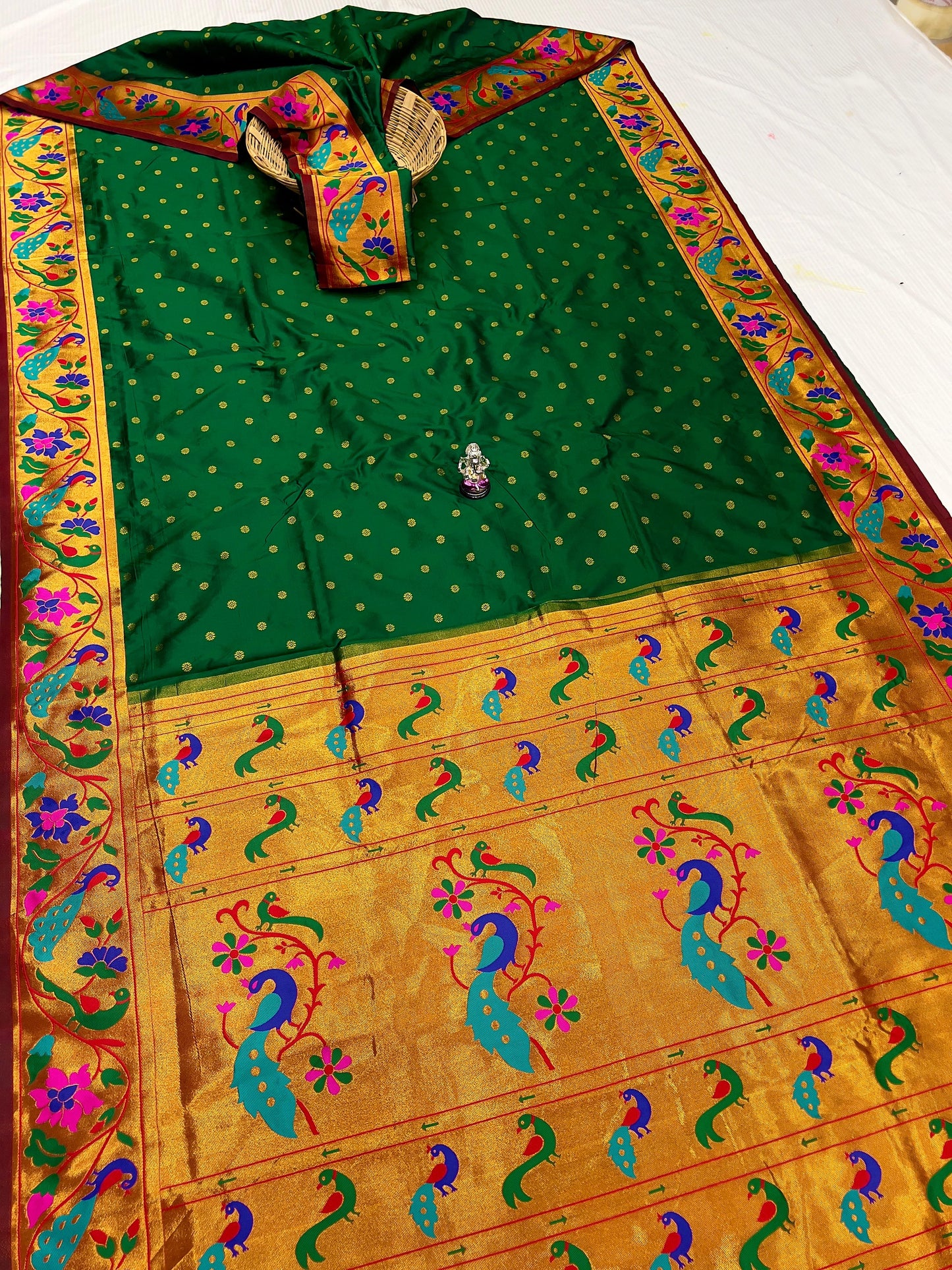 Pushpaa Brocade Paithani