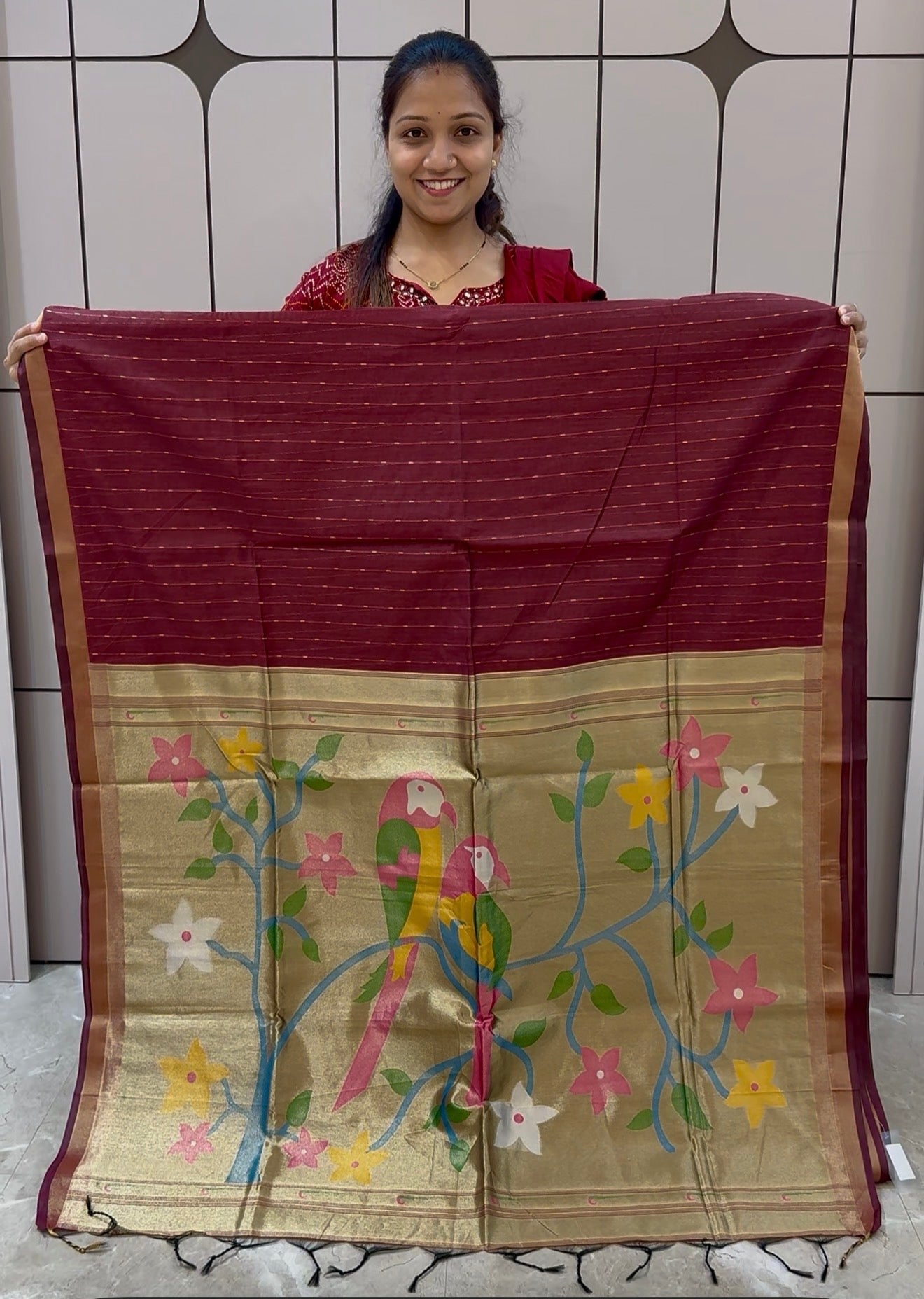 JAMDANI PURE COTTON SAREE