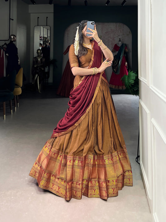 SELVI SOUTH TYPE LEHENGA