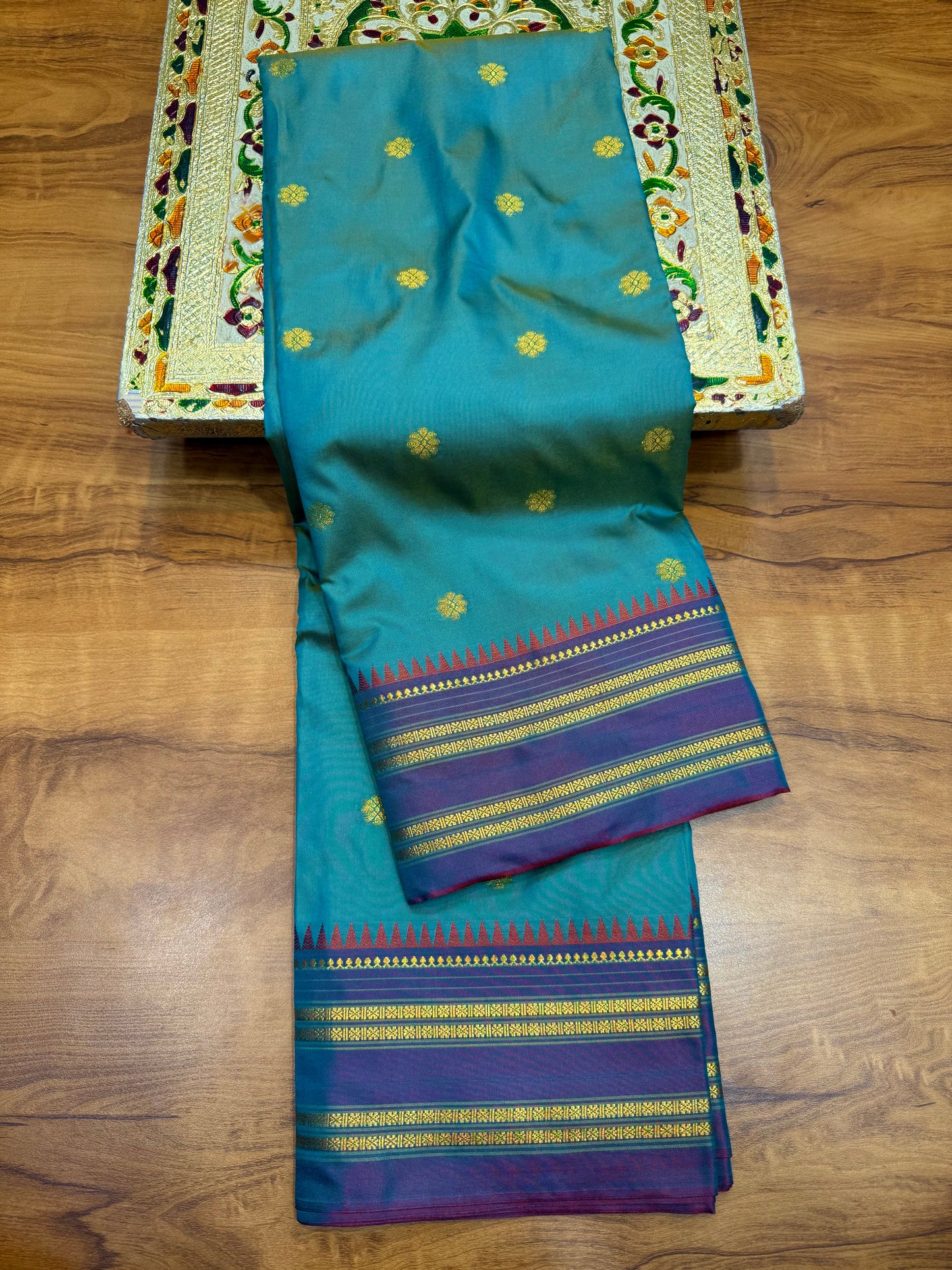NS01 Narayanpeth Silk Saree