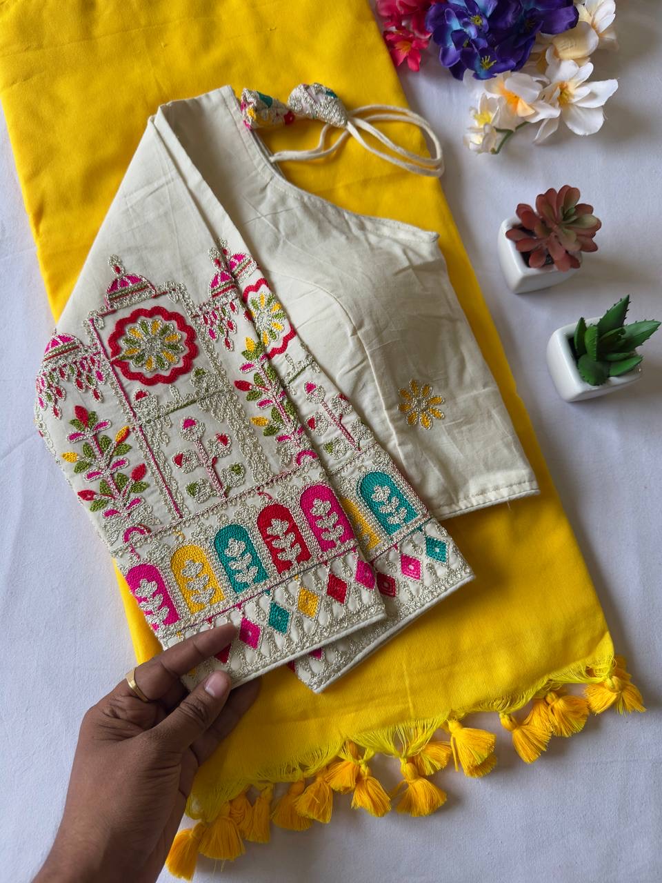 Pure Khadi cotton Saree
